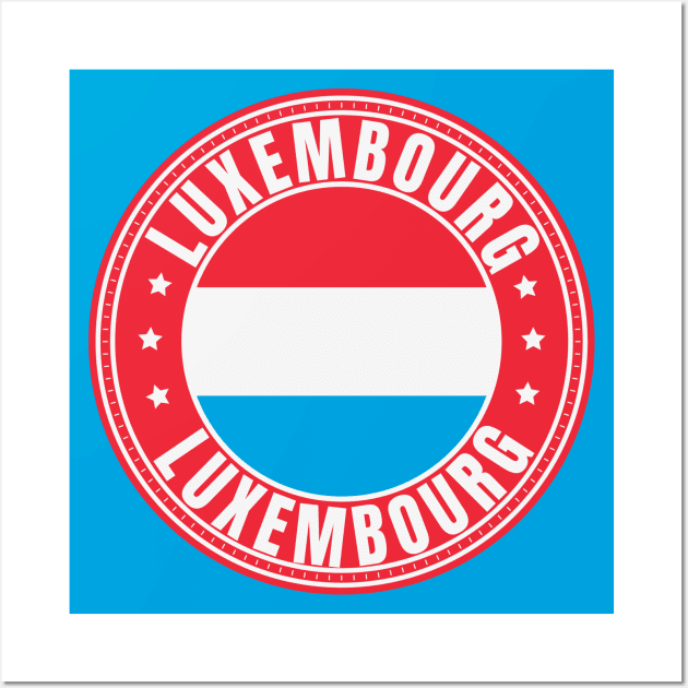 Luxembourg Wall Art by footballomatic